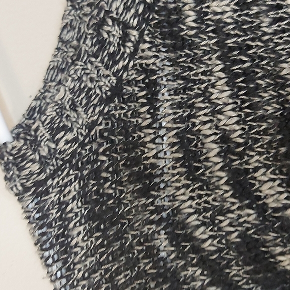 Black and White Knit Sweater Size S - Picture 3 of 8